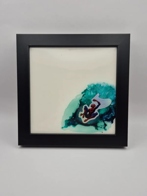 Podtácek v dřevěném rámu | 18 cm | Závěsný - Image 20