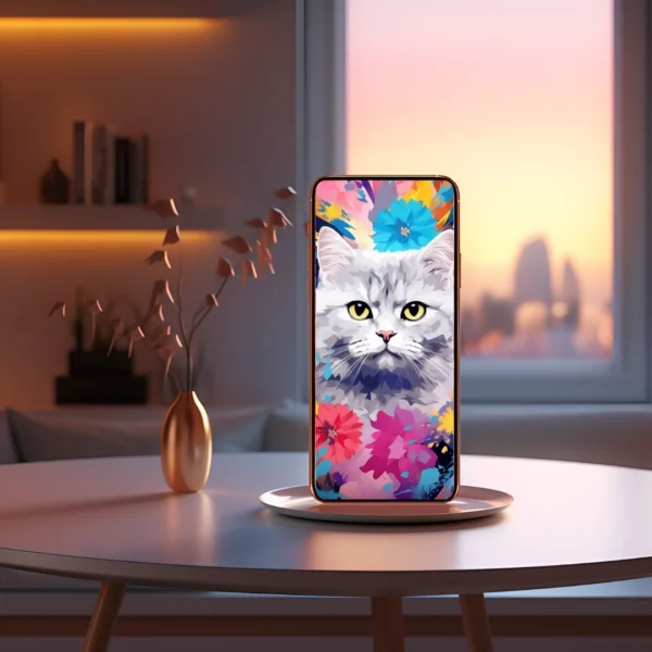 Tisk na plátno s motivem koček, dawidush, originální motivy, design