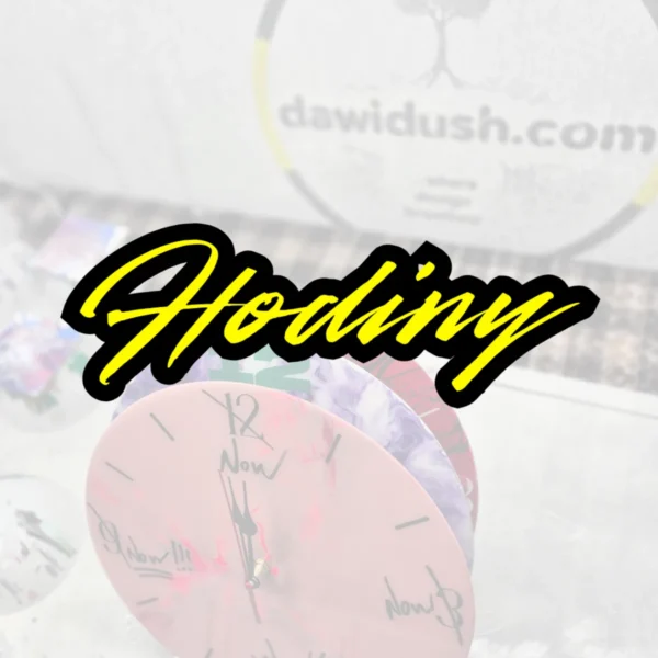 Designové originální hodiny od dawidush.com různé barvy, ihned k odeslání, Praha, Letňany, umělecká tvorba