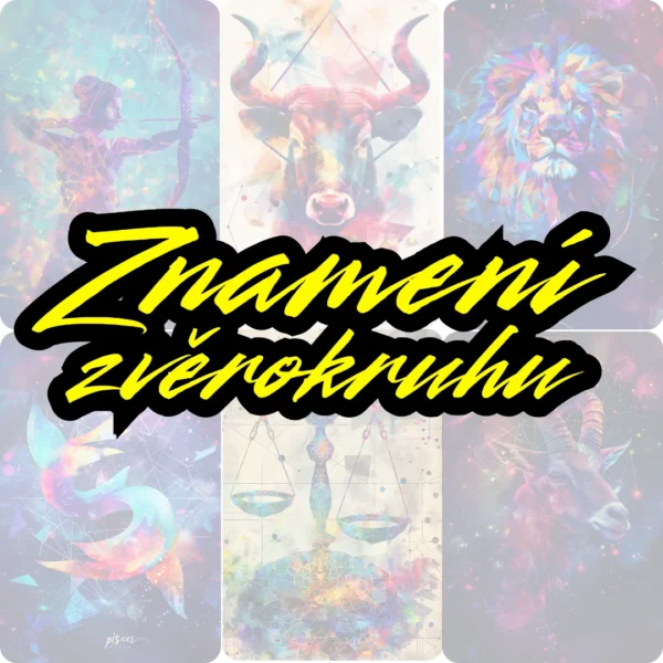 Tisk na plátno, znamení, zvěrokruh, astrologie